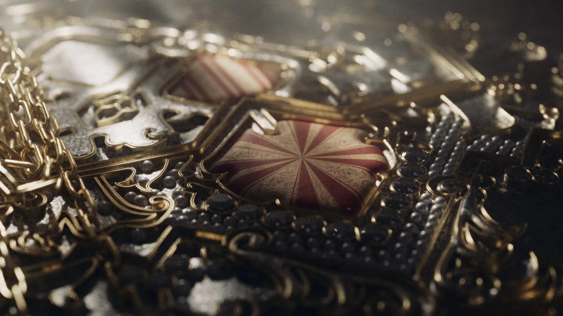 Golden Opulence — Main Titles — design frame 3