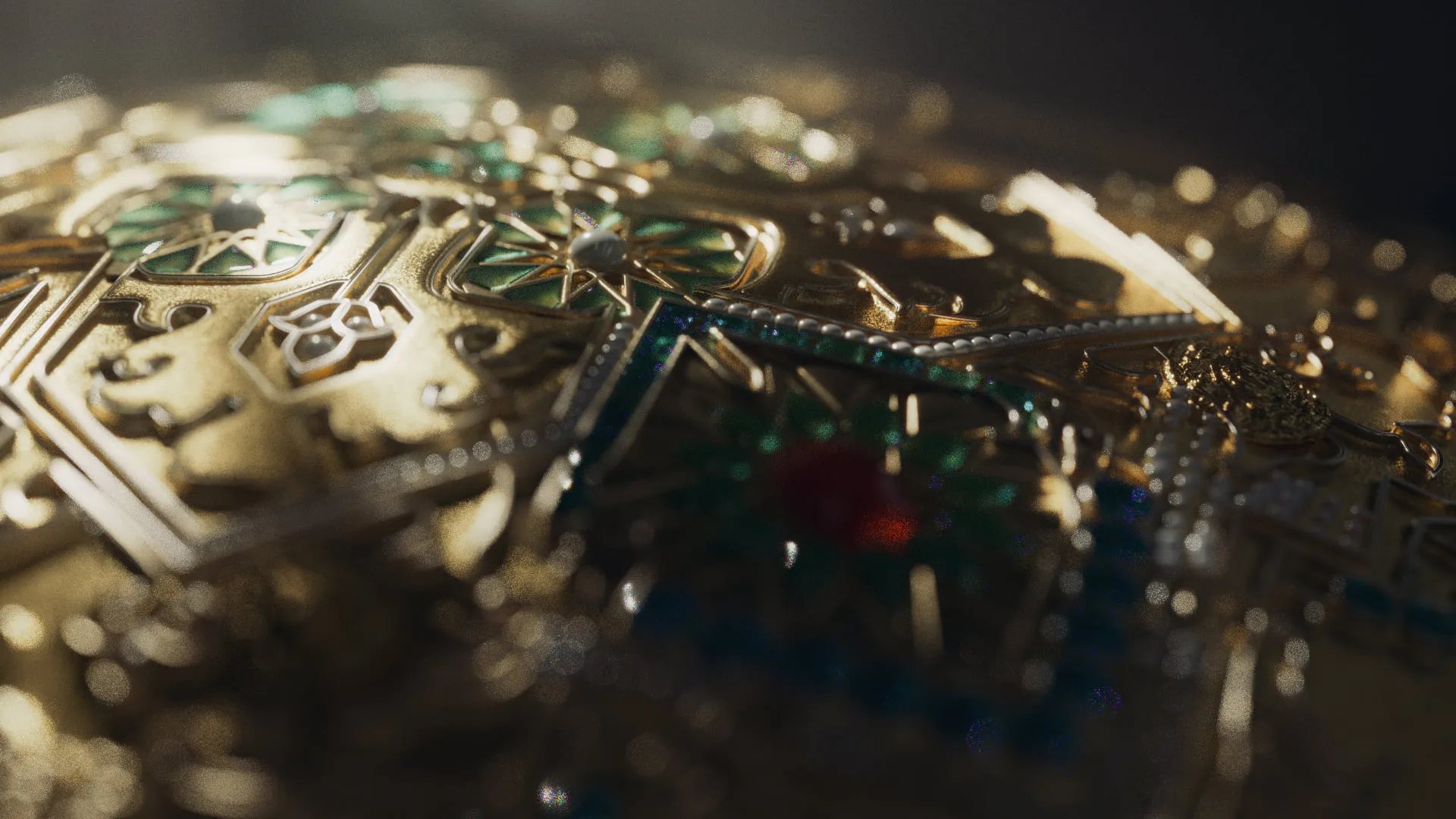 Golden Opulence — Main Titles — design frame 4